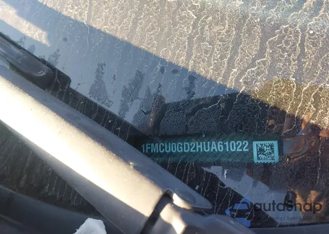 2017 Ford Escape Se z USA, uszkodzony, nr VIN 1FMCU0GD2HUA61022